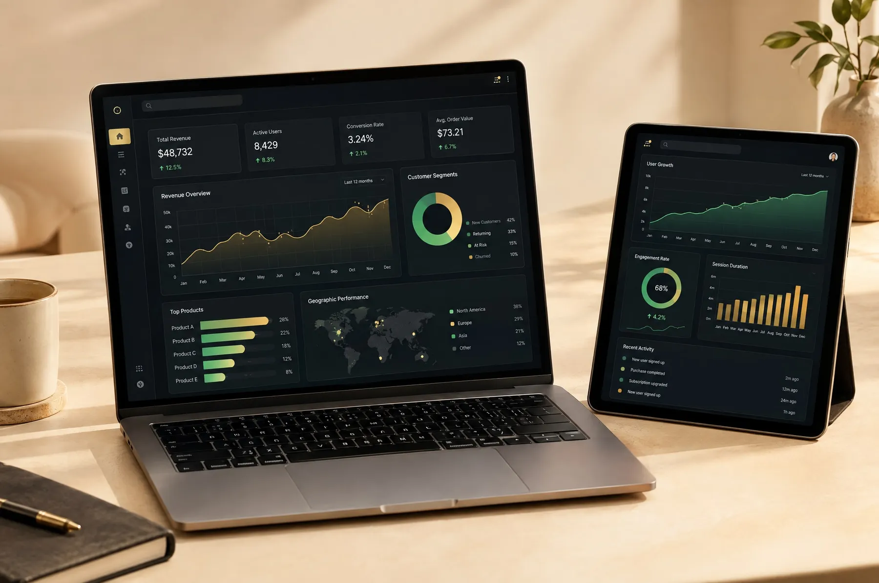 SaaS & Dashboard Programmierung