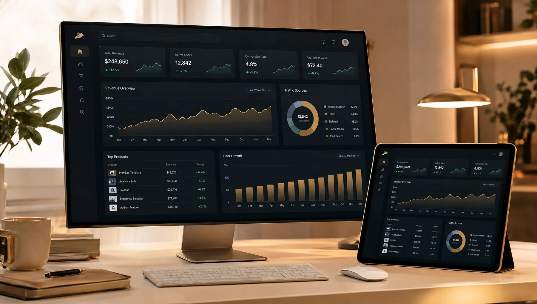 Kopie Trading & Analyse Dashboard